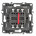 Выключатель двухклавишный ЭРА 12 10AX 250V 12-1004-01 Б0014651