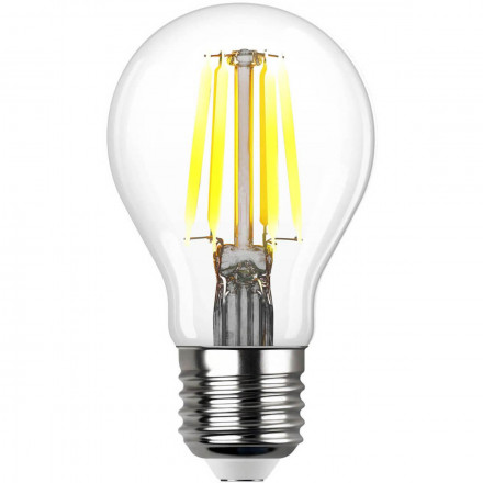 Лампа светодиодная филаментная REV Deco Premium A60 E27 5W нейтральный белый свет груша 32481 2