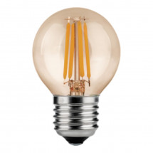 Лампа светодиодная Kink Light E27 6W 2700K золотая 098456,33