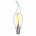 Лампа светодиодная филаментная REV FC37 E14 5W теплый свет свеча на ветру 32494 2