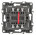 Выключатель двухклавишный ЭРА 12 10AX 250V 12-1004-14 Б0019313