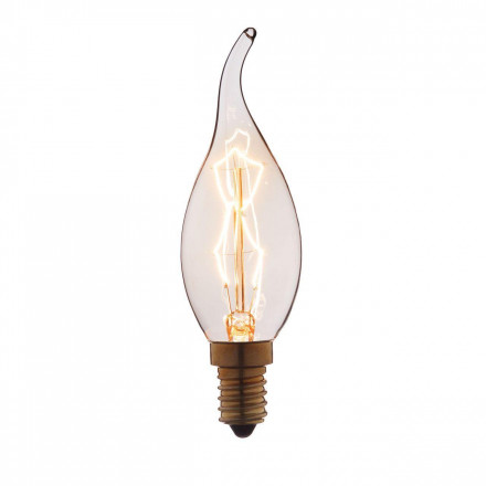 Лампа накаливания E14 40W прозрачная 3540-TW