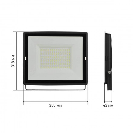 Прожектор светодиодный уличный ЭРА LPR-023-0-65K-200 Б0052028