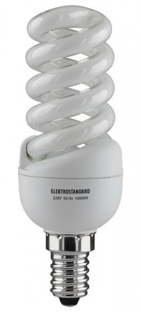 Лампа энергосберегающая Elektrostandard SMT E14 15W Мини-спираль желтый 4690389001819