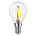 Лампа светодиодная филаментная REV G45 E14 5W 4000K DECO Premium холодный свет шар 32358 7