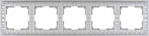 Рамка Werkel Antik на 5 постов жемчужный WL07-Frame-05 4690389063534