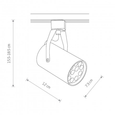 Трековый светодиодный светильник Nowodvorski Profile Store Led Pro 8320