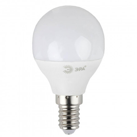 Лампа светодиодная ЭРА E14 7W 4000K матовая LED P45-7W-840-E14 Б0020551