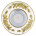 Встраиваемый светильник Fametto Arno DLS-A105 GU5.3 Chrome/White+Gold