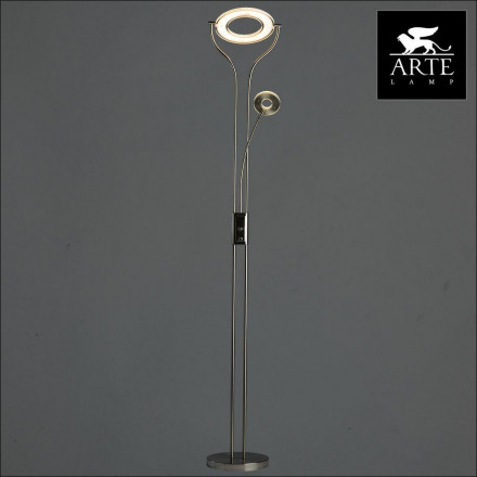 Торшер Arte Lamp Duetto Led A5904PN-2SS