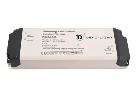 Блок питания Deko-Light Dimmable CV Power Supply 24V 34-100W IP20 4,2A 862092