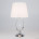 Настольная лампа Eurosvet 01055/1 хром/прозрачный хрусталь Strotskis