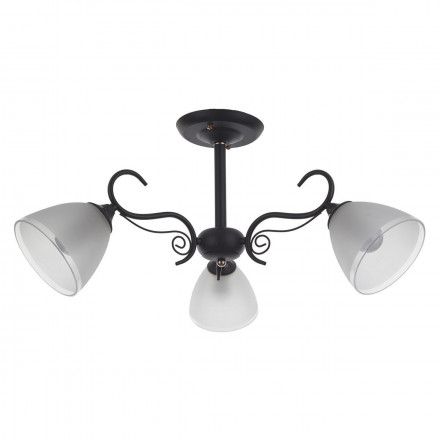 Потолочная люстра IDLamp Marsell 277/3PF-Black