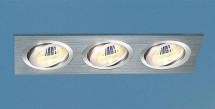 Встраиваемый светильник Elektrostandard 1011/3 MR16 CH хром 4690389055843