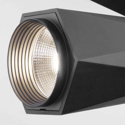 Трековый светодиодный светильник Elektrostandard Magnum чёрный матовый 20W 4200K LTB46 a045435