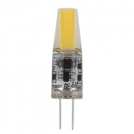 Лампа светодиодная ЭРА G4 1,5W 4000K прозрачная LED JC-1,5W-12V-COB-840-G4 Б0033198
