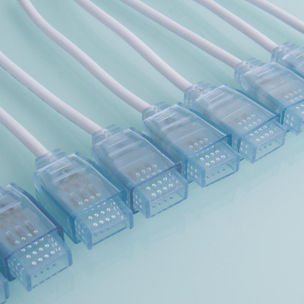 Набор гибких коннекторов для светодиодной ленты Elektrostandard Premium RGB LS012 220V 5050 PSL-08 4690389128127