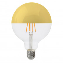 Лампа светодиодная филаментная Thomson E27 7W 2700K шар прозрачная TH-B2381