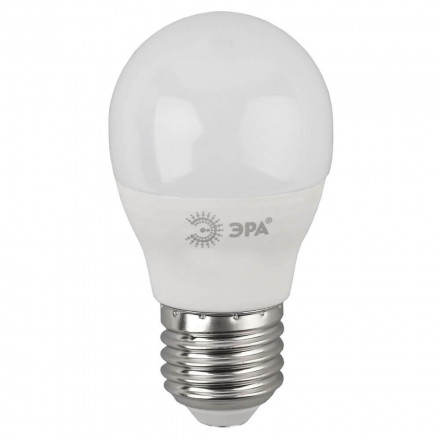 Лампа светодиодная ЭРА E27 10W 4000K матовая ECO LED P45-10W-840-E27 Б0032971