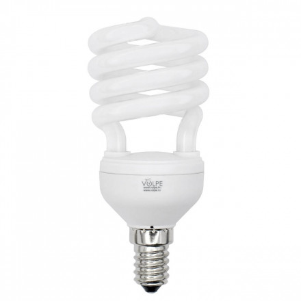 Лампа энергосберегающая E14 15W 2700K спираль матовая CFL-S T2 220-240V 15W E14 2700K 01674