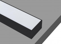 Накладной/подвесной алюминиевый профиль Donolux DL18511Black