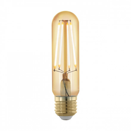 Лампа светодиодная филаментная диммируемая Eglo E27 4W 1700К золотая 11697