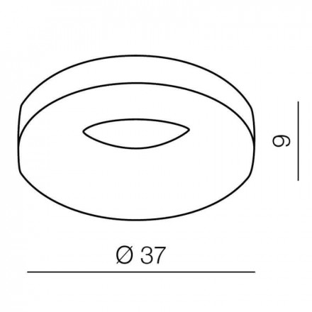 Накладной светильник Azzardo Ring C AZ0586
