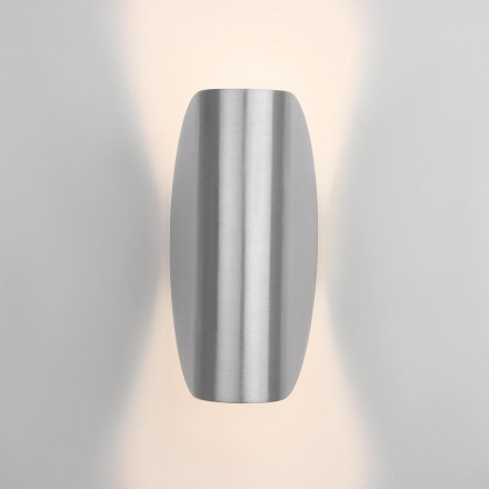 Уличный настенный светодиодный светильник Elektrostandard Taco 1632 Techno Led алюминий 4690389167270
