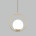 Подвесной светильник Eurosvet Ringo 50089/1 золото
