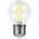 Лампа светодиодная филаментная Feron E27 11W 2700K Шар Прозрачная LB-511 38015