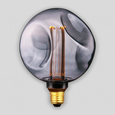 Лампа светодиодная диммируемая Hiper E27 4,5W 1800K дымчатая HL-2241