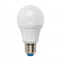 Лампа светодиодная Uniel E27 18W 6500K матовая LED-A60 18W/6500K/E27/FR PLP01WH UL-00005038
