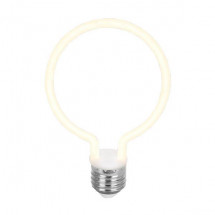 Лампа светодиодная филаментная Elektrostandard E27 4W 2700K прозрачная 4690389147029