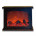 Фигурка светодиодная «Камин» 21x28см Uniel ULD-L2821-005/DNB/Red Brown Fireplace UL-00007291