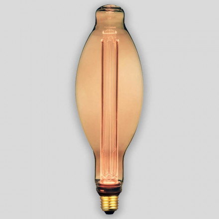 Лампа светодиодная диммируемая Hiper E27 4W 2000/3000/4000K янтарная HL-2251