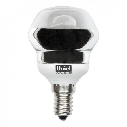 Лампа энергосберегающая Uniel E14 9W 2700K прозрачная ESL-RM50 CL-9/2700/E14 S 00872