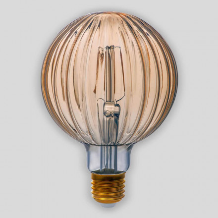 Лампа светодиодная филаментная Hiper E27 5W 2400K янтарная HL-2216