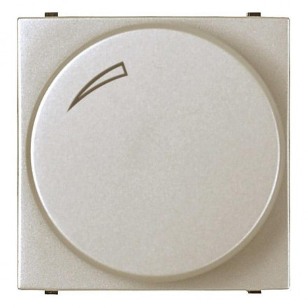 Диммер поворотный для LEDi ламп ABB Zenit серебро 2CLA226030N1301