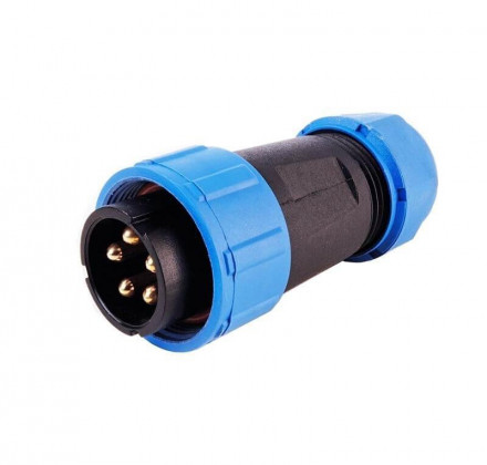 Адаптер 5-полюсный папа Deko-Light Adapter Weipu 5-polig male 940001