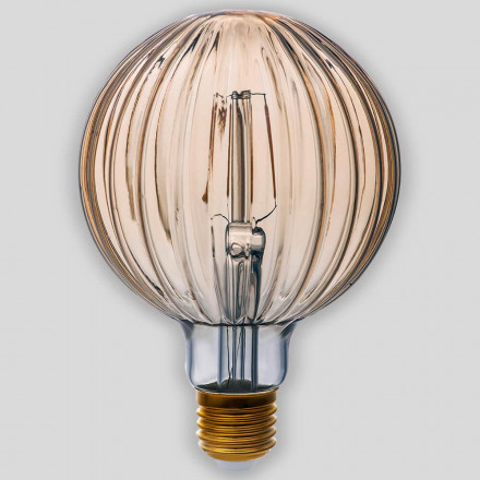 Лампа светодиодная филаментная Hiper E27 6W 2200K янтарная HL-2217
