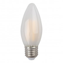 Лампа светодиодная филаментная ЭРА E27 7W 2700K матовая F-LED B35-7W-827-E27 frost Б0046989