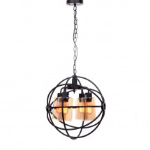 Подвесная люстра Lumina Deco Stradi LDP 11509-4 BK