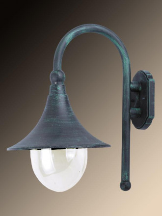 Уличный настенный светильник Arte Lamp Malaga A1082AL-1BG