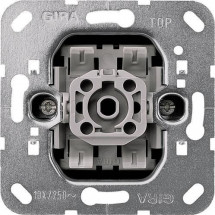 Переключатель одноклавишный перекрестный Gira System 55 10A 250V 010700