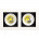 Встраиваемый светодиодный светильник Horoz 2X8W 6400K белый 016-023-0016 (HL6722L)
