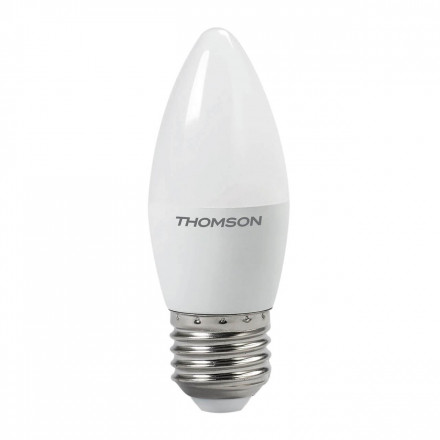 Лампа светодиодная Thomson E27 10W 4000K свеча матовая TH-B2024