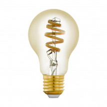 Лампа светодиодная филаментная диммируемая Eglo E27 5,5W 2200-6500K золотистая 12578