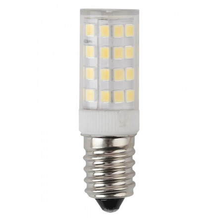 Лампа светодиодная ЭРА E14 3,5W 4000K прозрачная LED T25-3,5W-CORN-840-E14 Б0028745